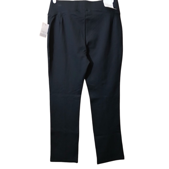 Ophelia Roe High-Rise Straight Leg Black Pants - NWT - Picture 5 of 9